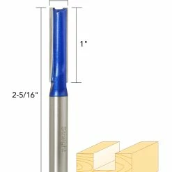 Deals 😀 1/4IN. STRAIGHT ROUTER BIT 1/4IN. SHANK 🎁 -Routers Sales Store 0050632R 4 11424.1609845351