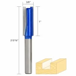 Coupon 🌟 3/8IN. STRAIGHT ROUTER BIT 1/4IN. SHANK 🔥 -Routers Sales Store 0050951R 4 75048.1609845360