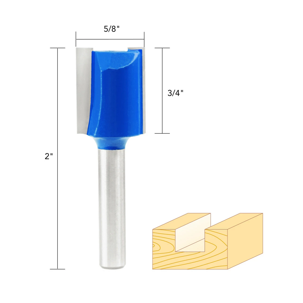 Cheap ⭐ 5/8IN. STRAIGHT ROUTER BIT 1/4IN. SHANK 😉 7 Cheap ⭐ 5/8IN. STRAIGHT ROUTER BIT 1/4IN. SHANK 😉 - Image 5