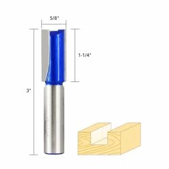 Outlet 🥰 5/8IN. STRAIGHT ROUTER BIT 1/2IN. SHANK 🥰 11 Outlet 🥰 5/8IN. STRAIGHT ROUTER BIT 1/2IN. SHANK 🥰 -Routers Sales Store 0071592R 4 80720.1609845382