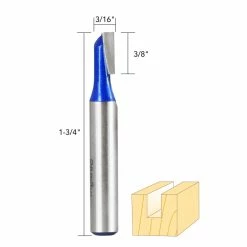 Brand new ⭐ 3/16IN. STRAIGHT ROUTER BIT 1/4IN. SHANK 🧨 -Routers Sales Store 015048R 4 25749.1609845392