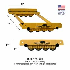 Budget 👏 RHINO CART ALL TERRAIN MOVER ⭐ -Routers Sales Store 02 Rhino Cart Measurement Friction Fit 88492.1665670018