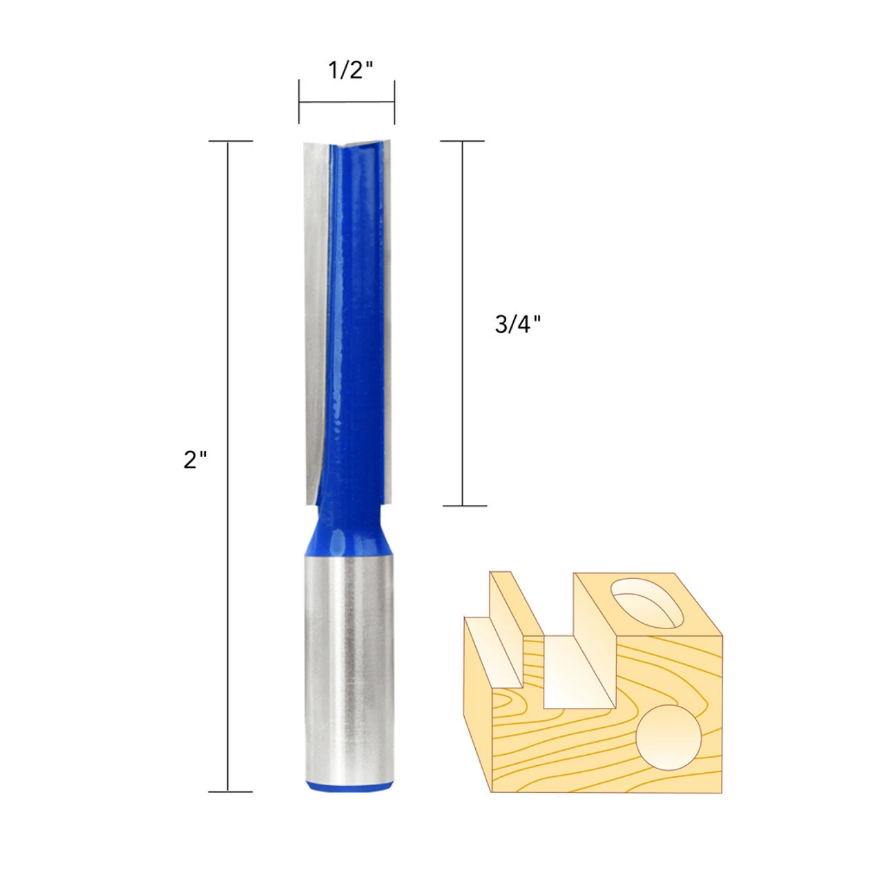 Cheap ๐ 1/2IN. STRAIGHT ROUTER BIT LONG 1/2IN. SHANK ๐ 7 Cheap ๐ 1/2IN. STRAIGHT ROUTER BIT LONG 1/2IN. SHANK ๐ - Image 5
