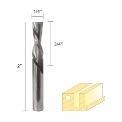 Cheapest 😉 1/4IN. SOLID CARBIDE SPIRAL DOWN CUT 1/4IN. 🥰 -Routers Sales Store 1065063L 4 90454.1616690705