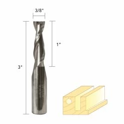 Wholesale ✨ 3/8IN. SOLID CARBIDE SPIRAL UP CUT 1/2IN. SH 🎉 -Routers Sales Store 1067095R 4 98109.1616690332