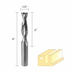 Best deal ❤️ 1/2IN. SOLID CARBIDE SPIRAL UP CUT 2IN. CL 🥰 -Routers Sales Store 1067127R2 4 31231.1619533276