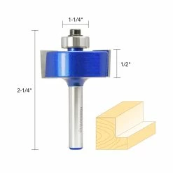 Outlet โ 1 1/4IN. X 1/2IN. RABBETING ROUTER BIT ๐ 11 Outlet โ 1 1/4IN. X 1/2IN. RABBETING ROUTER BIT ๐ -Routers Sales Store 155318 4 39679.1609952464