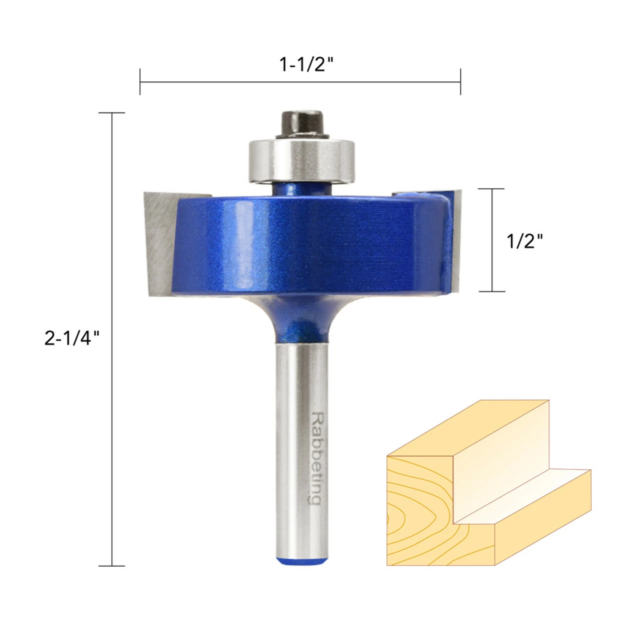 Best Sale 👏 1 1/2IN. X 1/2IN. RABBETING ROUTER BIT ✔️ 7 Best Sale 👏 1 1/2IN. X 1/2IN. RABBETING ROUTER BIT ✔️ - Image 5