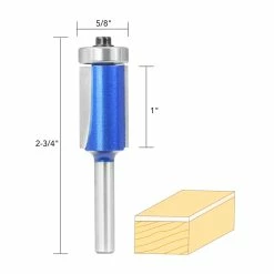 Best reviews of ✔️ 5/8IN. FLUSHTRIM ROUTER BIT 1/4IN. 😉 -Routers Sales Store 305160 4 43511.1609953110