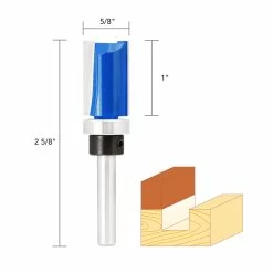 Top 10 💯 5/8IN. X 1IN. PATTERN BIT 1/4IN. SHANK 👍 -Routers Sales Store 3251591 4 74324.1609845725