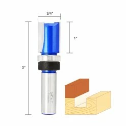 New ❤️ 3/4IN. X 1IN. PATTERN BIT 1/2IN. SHANK 🤩 -Routers Sales Store 3271901 4 12710.1609845729