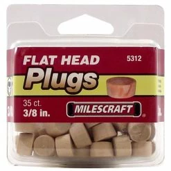 Deals 🤩 PLUGS FLATHEAD 3/8IN. 35/PKG ⌛