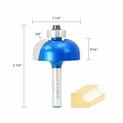 Coupon 😀 3/8IN. R COVE BIT 1/4IN. SHANK 🧨 -Routers Sales Store 565318 4 46731.1609845817