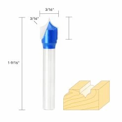 Deals ✔️ 3/16IN. R POINT BEAD BIT 1/4IN. SHANK 🎁 -Routers Sales Store 635095 4 42956.1611094227