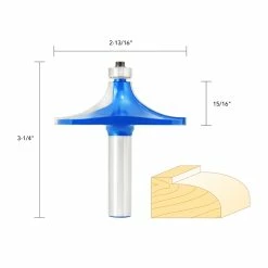 Discount 💯 2 13/16IN. THUMBNAIL BIT 1/2IN. SHANK 🎁 -Routers Sales Store 757714 4 67776.1613582828