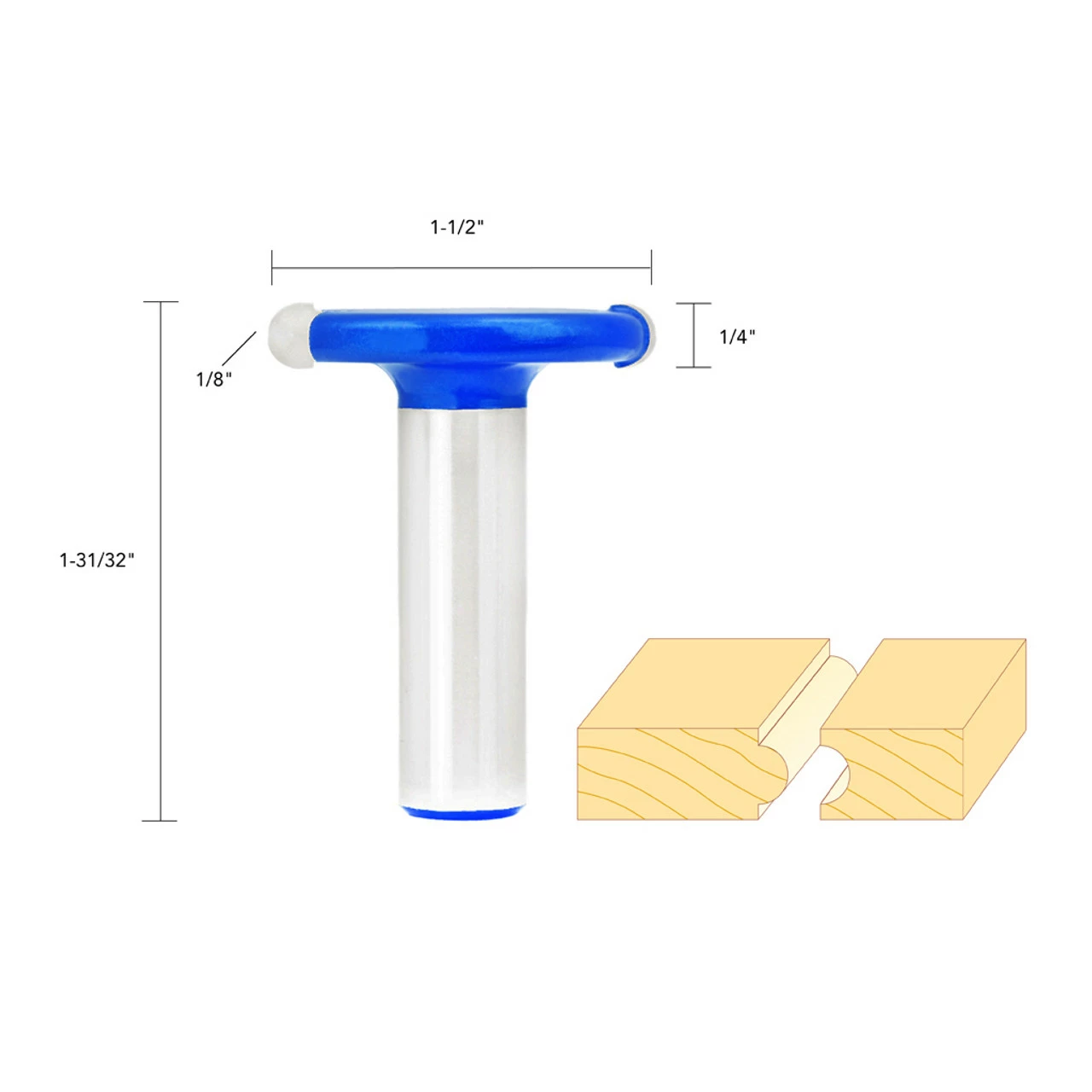 Best Pirce ๐ 1 1/2IN. X 1/4IN. FLUTE BIT 1/2IN. SHANK ๐ฏ 7 Best Pirce ๐ 1 1/2IN. X 1/4IN. FLUTE BIT 1/2IN. SHANK ๐ฏ - Image 5