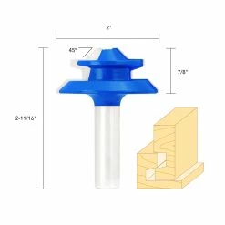 Hot Sale 💯 LOCK MITRE BIT 1/2IN. SHANK 🤩 -Routers Sales Store 807508A 4 47412.1613583433