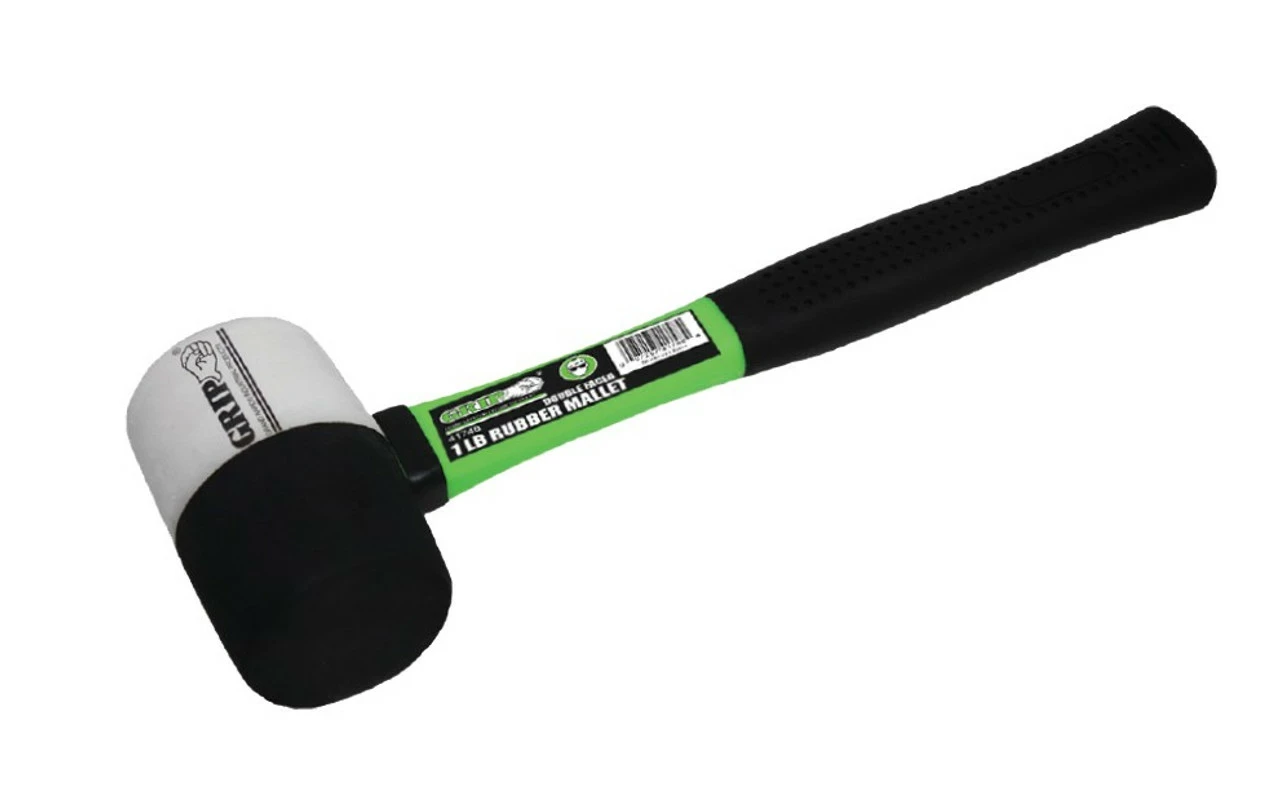 New ๐งจ 1 LB BLACK AND WHITE RUBBER MALLET โจ 3 New ๐งจ 1 LB BLACK AND WHITE RUBBER MALLET โจ