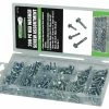 Best Pirce 🔥 200 PC HEX WASHER SCREW ASSORTMENT 😉 -Routers Sales Store B3855 27650.1583405746