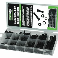 New 😉 240 PC NUT AND BOLT ASSORMENT MM ✔️