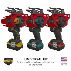 Budget 💯 DRILL DOCK ORGANIZER AND STORAGE RED 🌟