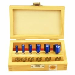 Best Pirce ⭐ 6PC STRAIGHT ROUTER BIT SET 1/4IN. SHANK 🧨