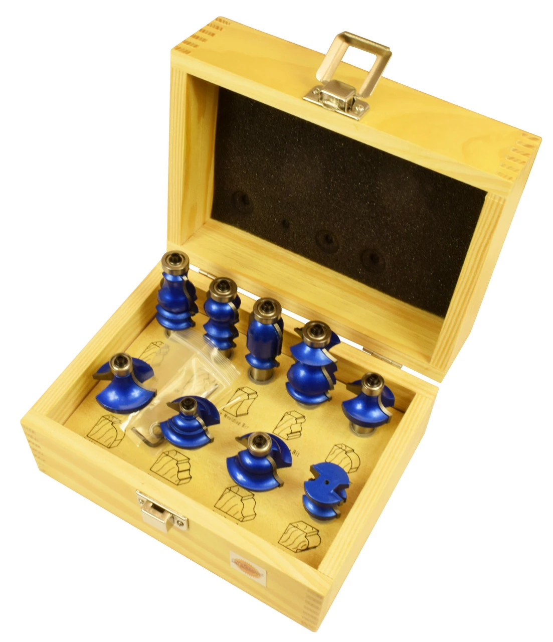 Deals 👍 9PC FACE MOLDING BIT SET 1/2IN. SHANK ⭐ 4 Deals 👍 9PC FACE MOLDING BIT SET 1/2IN. SHANK ⭐ - Image 2