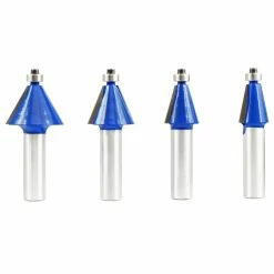 Best Sale 🌟 4PC CHAMFER BIT SET 1/2IN. SHANK 🧨 -Routers Sales Store R935 2 32775.1609845059
