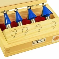 Best Sale 🌟 4PC CHAMFER BIT SET 1/2IN. SHANK 🧨