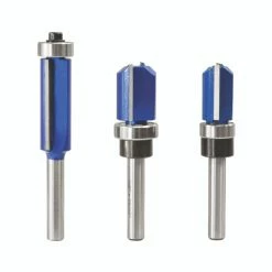 Deals 🎉 3PC FLUSH TRIM SET 1/4IN. SHANK 🌟 -Routers Sales Store R953 1 96899.1615386690