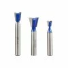 Promo 🥰 3PC DOVETAIL SET 1/4IN. SHANK 🔔 -Routers Sales Store R954 3 46118.1617741083