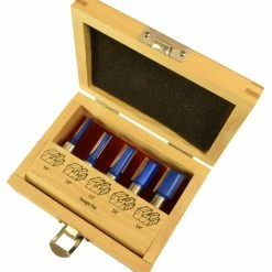 Flash Sale 🤩 5PC STRAIGHT BIT SET 1/2IN. SHANK 😉