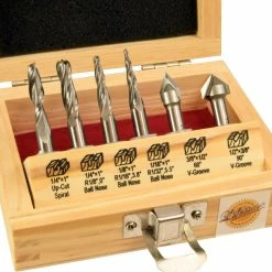 Best Pirce 😉 6PC CNC STARTER SET 1/4IN. SHANK 💯 -Routers Sales Store R9CNC1 1 77522.1617739452