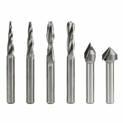 Best Pirce 😉 6PC CNC STARTER SET 1/4IN. SHANK 💯